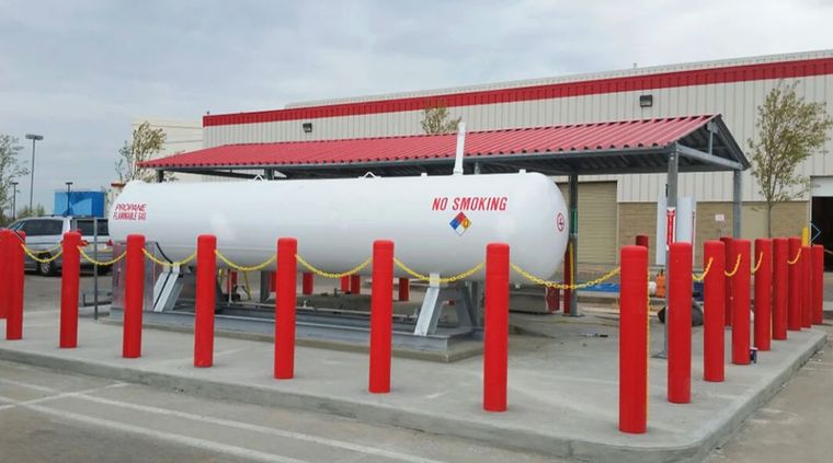Gas and fuel installations